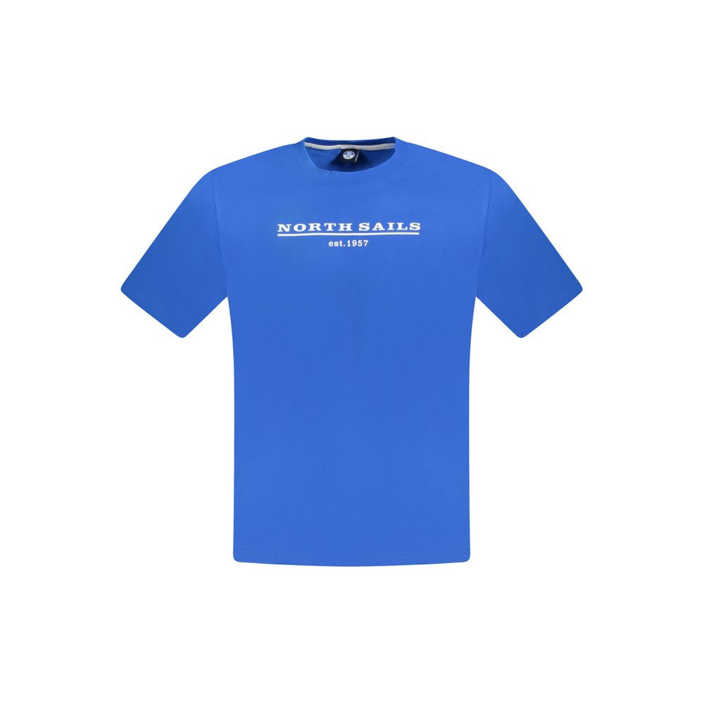 North Sails blå bomuld herre T-shirt