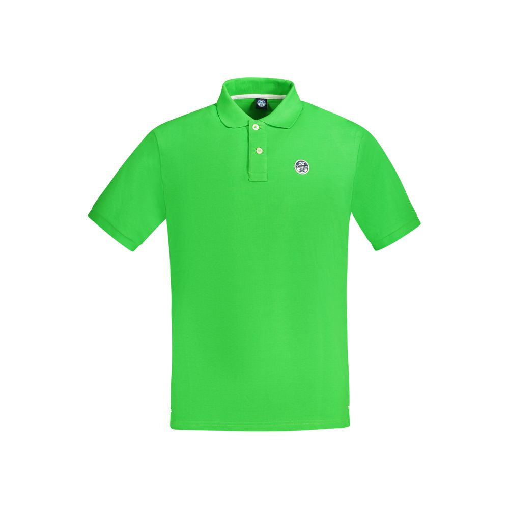 North Sails Grøn Bomuld Polo Shirt til mænd