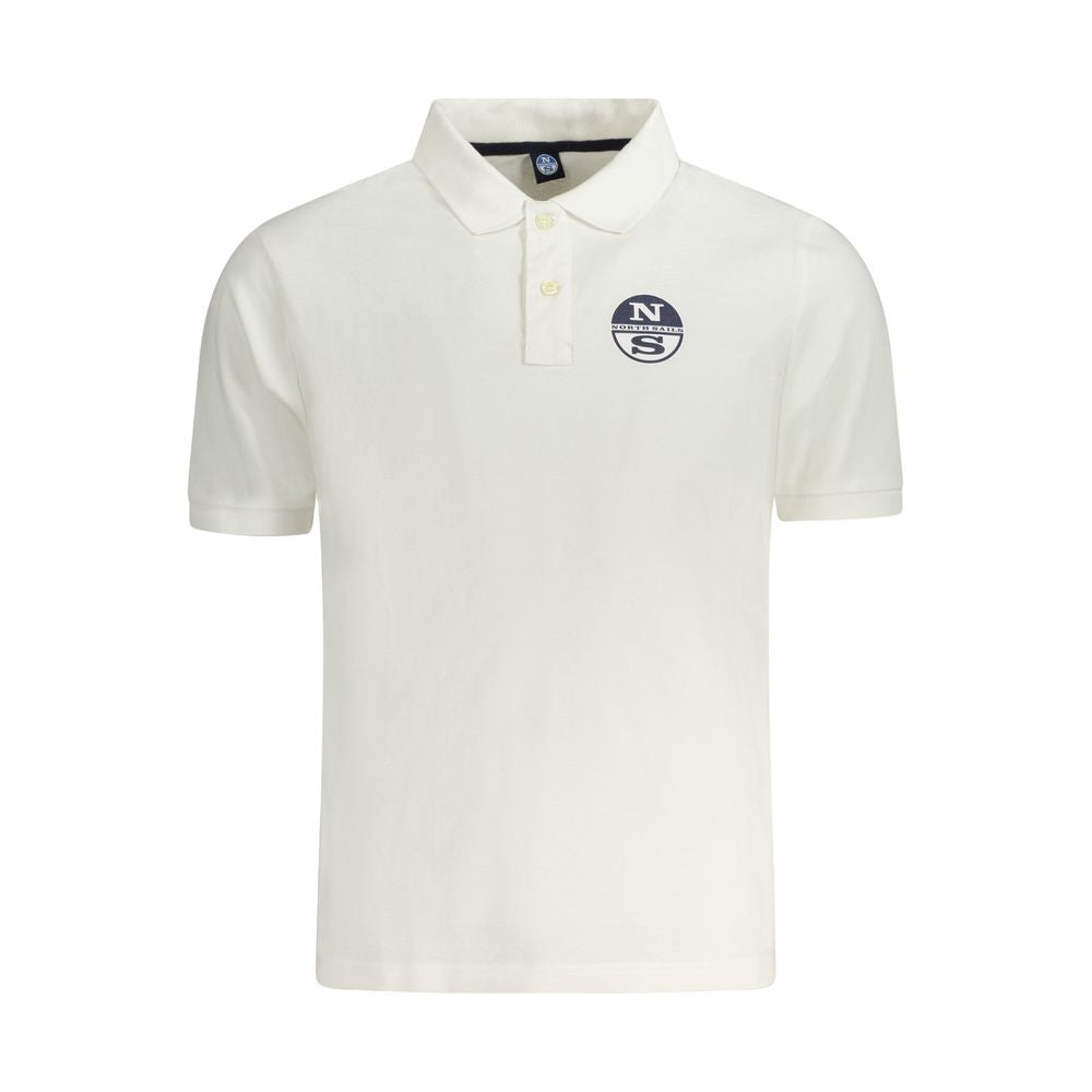 North Sails Hvid Bomuld Herre Polo