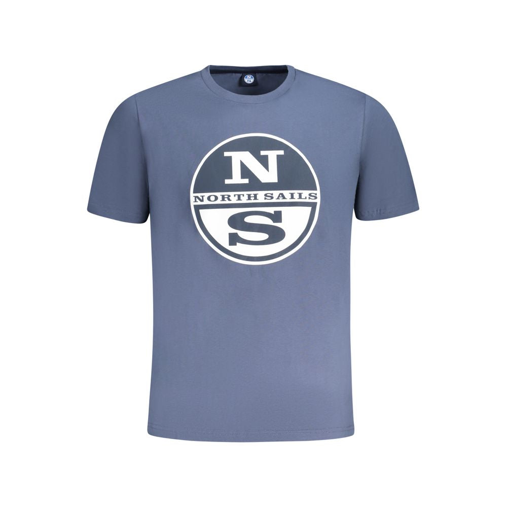 North Sails blå bomuld herre T-shirt