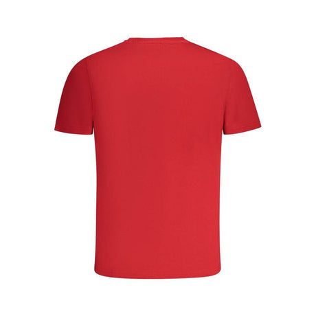 North Sails Red Cotton Men T-Shirt - Hilstor