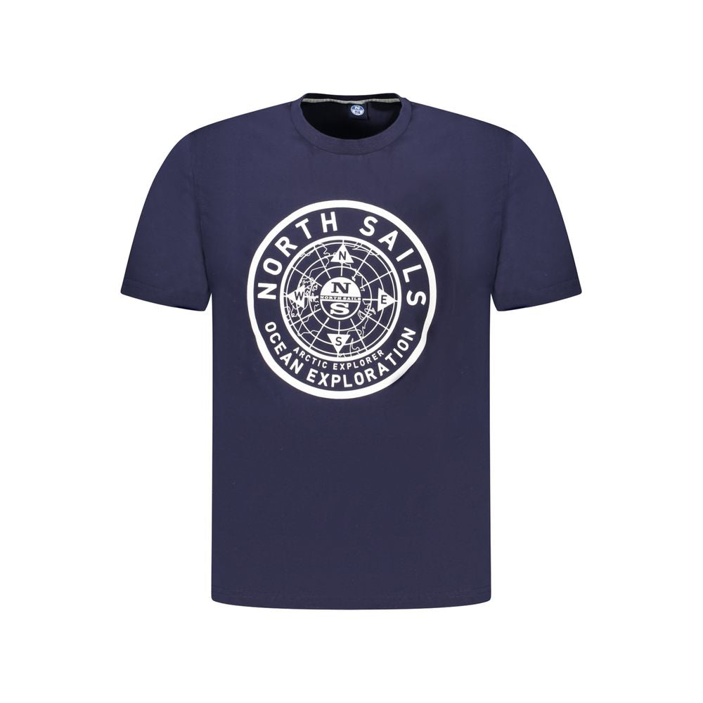 North Sails blå bomuld herre T-shirt