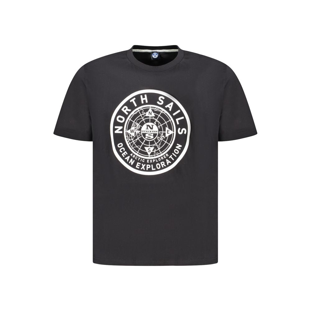 North Sails sort bomuld herre T-shirt