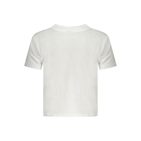 Calvin Klein hvid bomuld T-shirt til kvinder