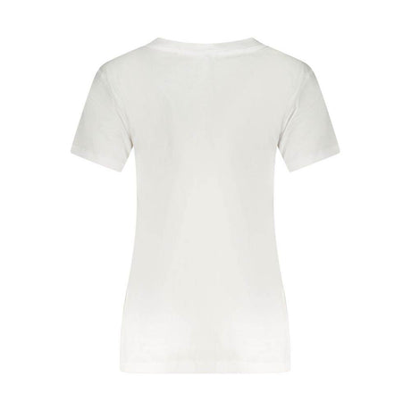 Calvin Klein hvid bomuld T-shirt til kvinder