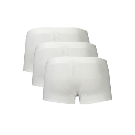 Bikkembergs Hvid Polyester Herre Boxer