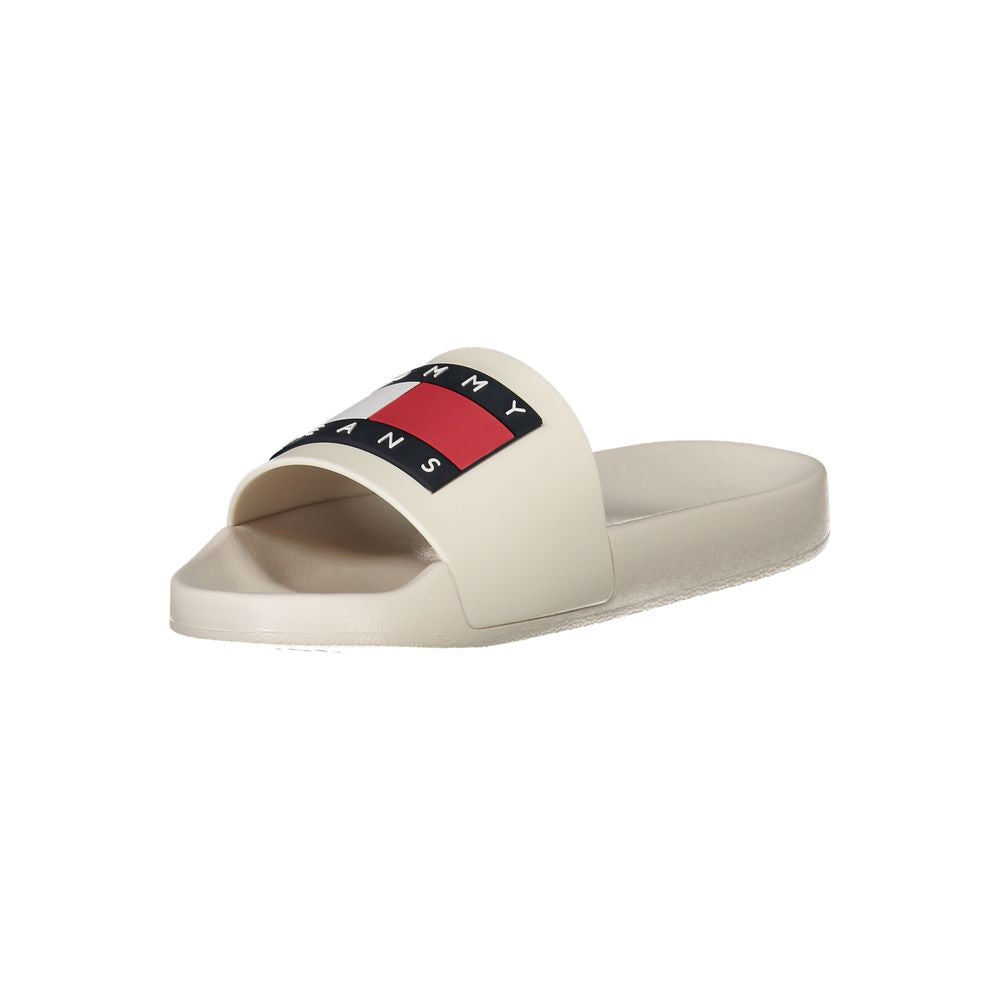 Tommy Hilfiger hvid polyethylen sandal til kvinder