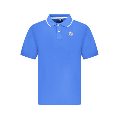 North Sails Blå Bomuld Polo Shirt til mænd