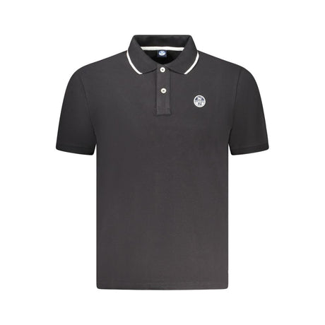 North Sails Sort Bomuld Polo Shirt til mænd