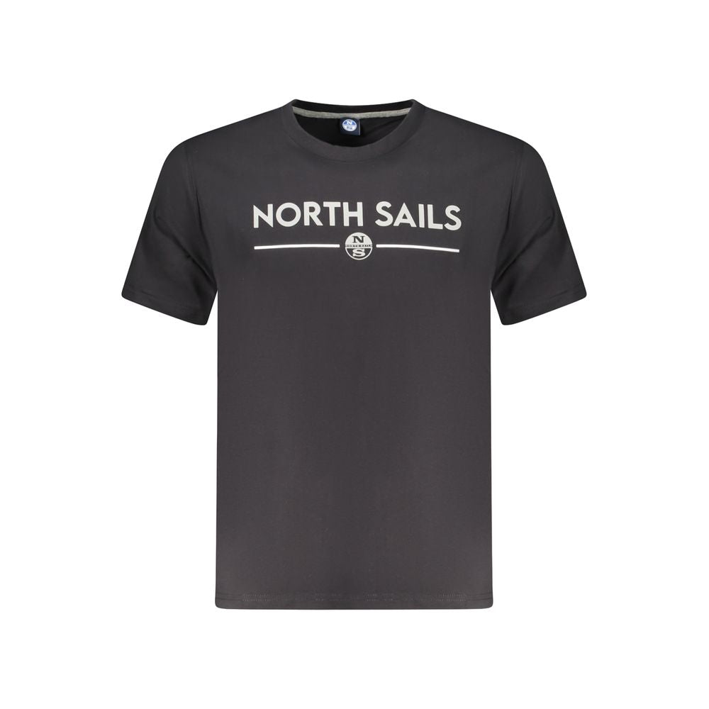 North Sails sort bomuld herre T-shirt