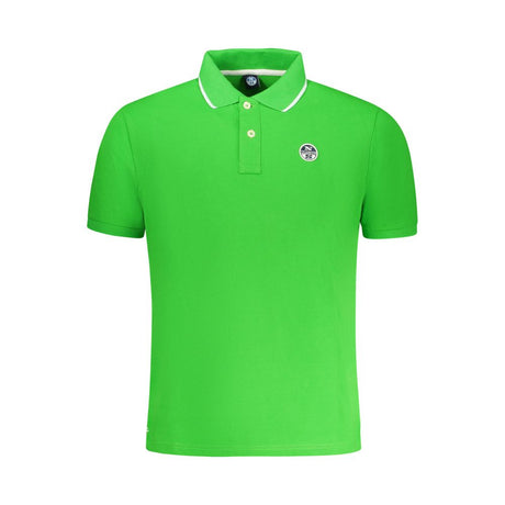 North Sails Grøn Bomuld Polo Shirt til mænd