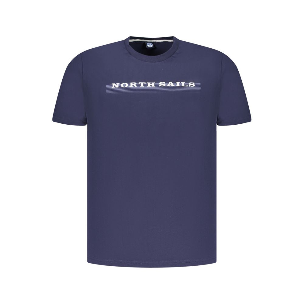 North Sails blå bomuld herre T-shirt