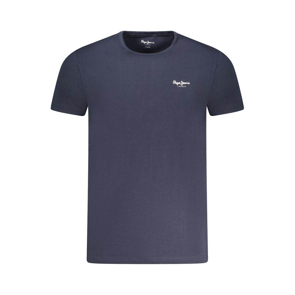 Pepe Jeans Blue Cotton Men T-Shirt - Hilstor