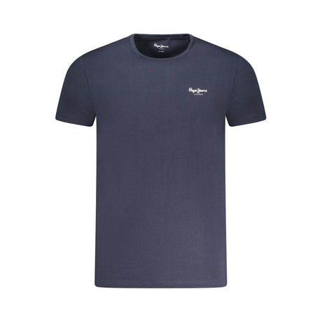 Pepe Jeans Blue Cotton Men T-Shirt - Hilstor