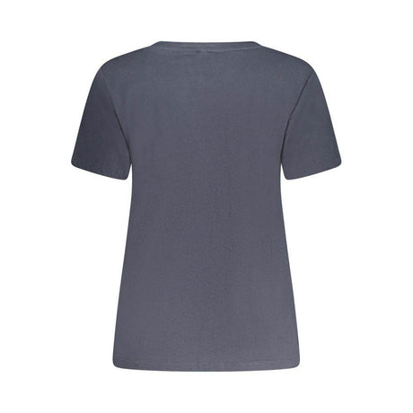 Pepe Jeans Blå bomuld T-shirt til kvinder