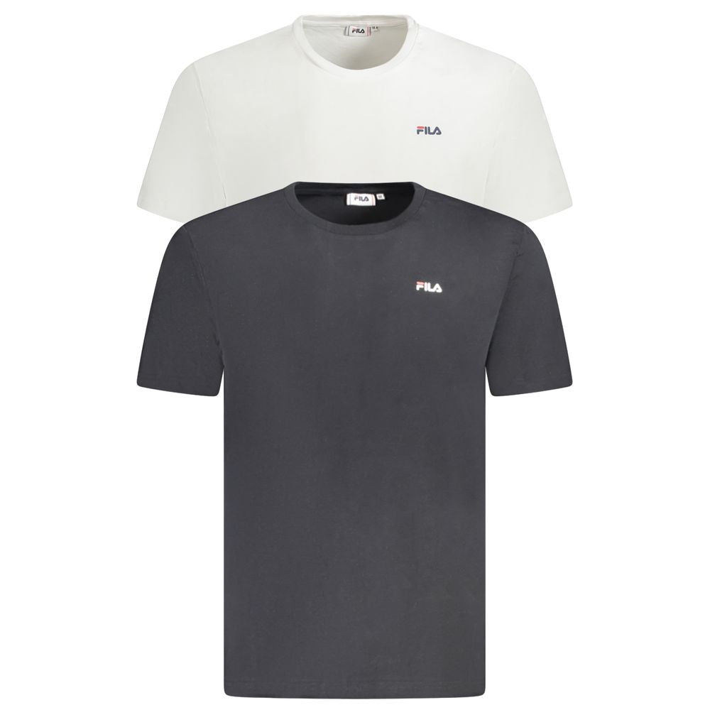 Fila hvid bomuld herre T-shirt
