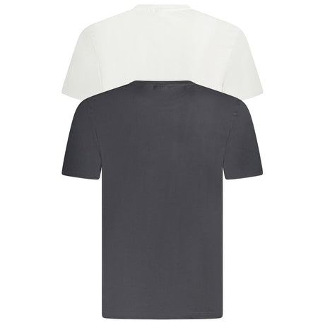 Fila hvid bomuld herre T-shirt