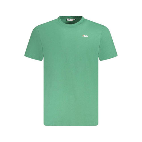 Fila Green Cotton Men T-Shirt - Hilstor