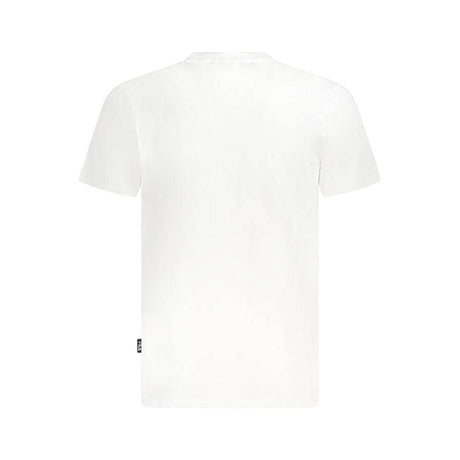 Fila White Cotton Unisex T-Shirt - Hilstor
