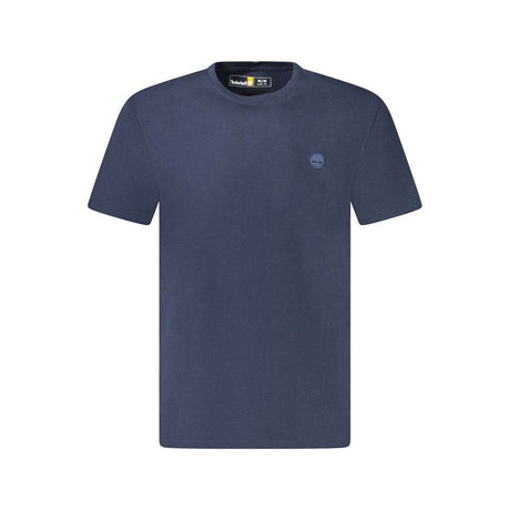 Timberland Blue Cotton T-Shirt - Hilstor