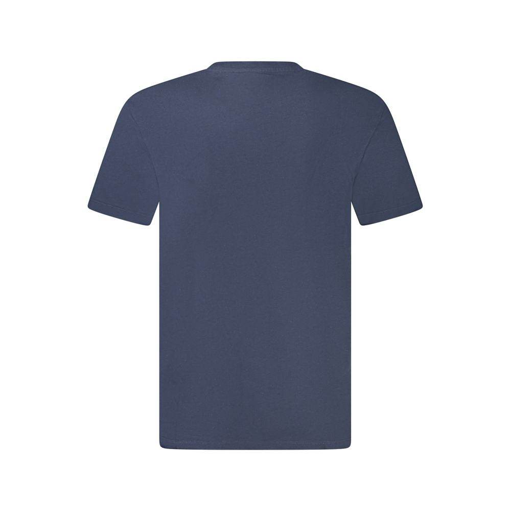 Timberland Blue Cotton T-Shirt - Hilstor