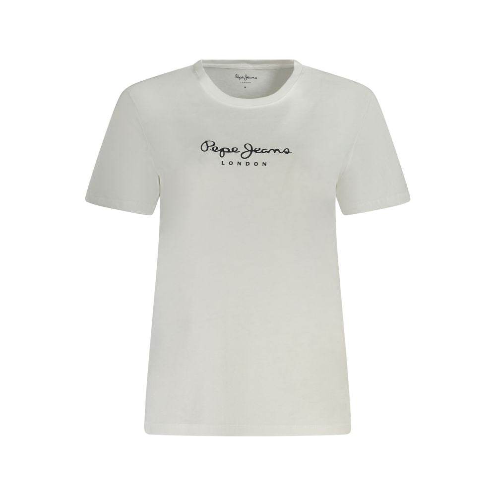 Pepe Jeans hvide bomuldstoppe & T-shirt