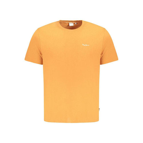 Pepe Jeans Orange Cotton T-Shirt - Hilstor