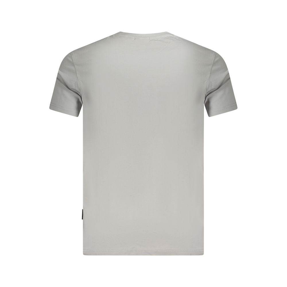 Napapijri Brown Cotton Men T-Shirt - Hilstor