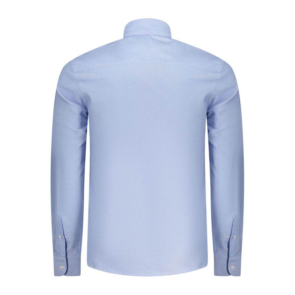 North Sails Light Blue Cotton Men Shirt - Hilstor