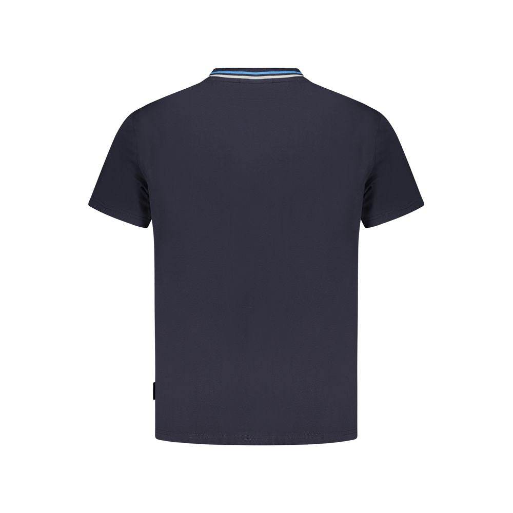 Napapijri Blue Cotton T-Shirt - Hilstor