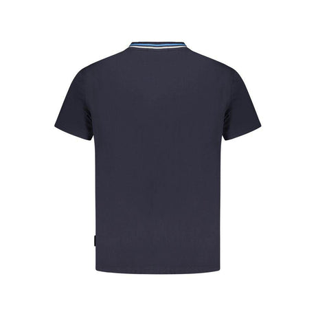 Napapijri Blue Cotton T-Shirt - Hilstor