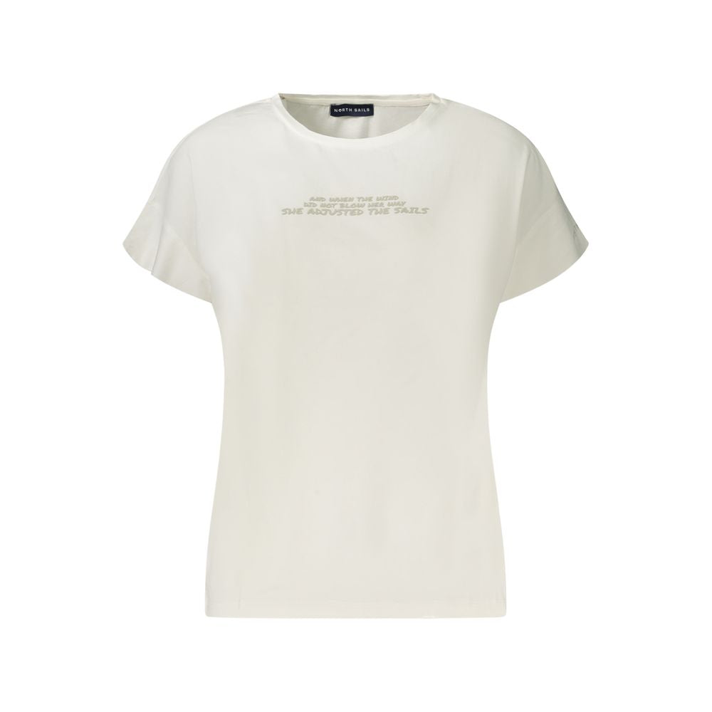 North Sails Hvide Bomuldstoppe & T-shirt