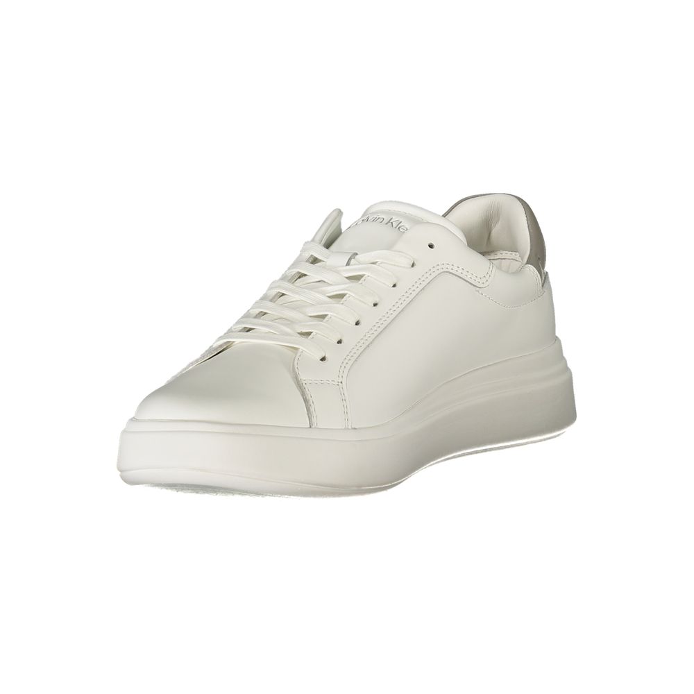 Calvin Klein hvid polyester sneaker