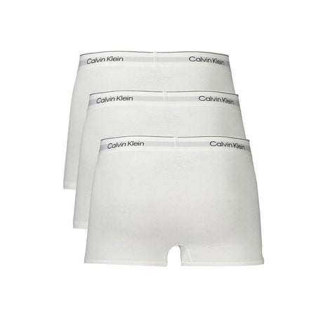 Calvin Klein White Cotton Men Boxer - Hilstor