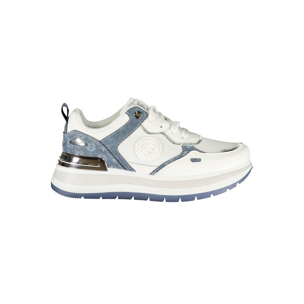 Laura Biagiotti Hvid Polyester Sneaker til kvinder