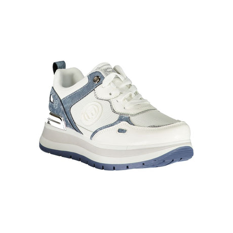 Laura Biagiotti Hvid Polyester Sneaker til kvinder