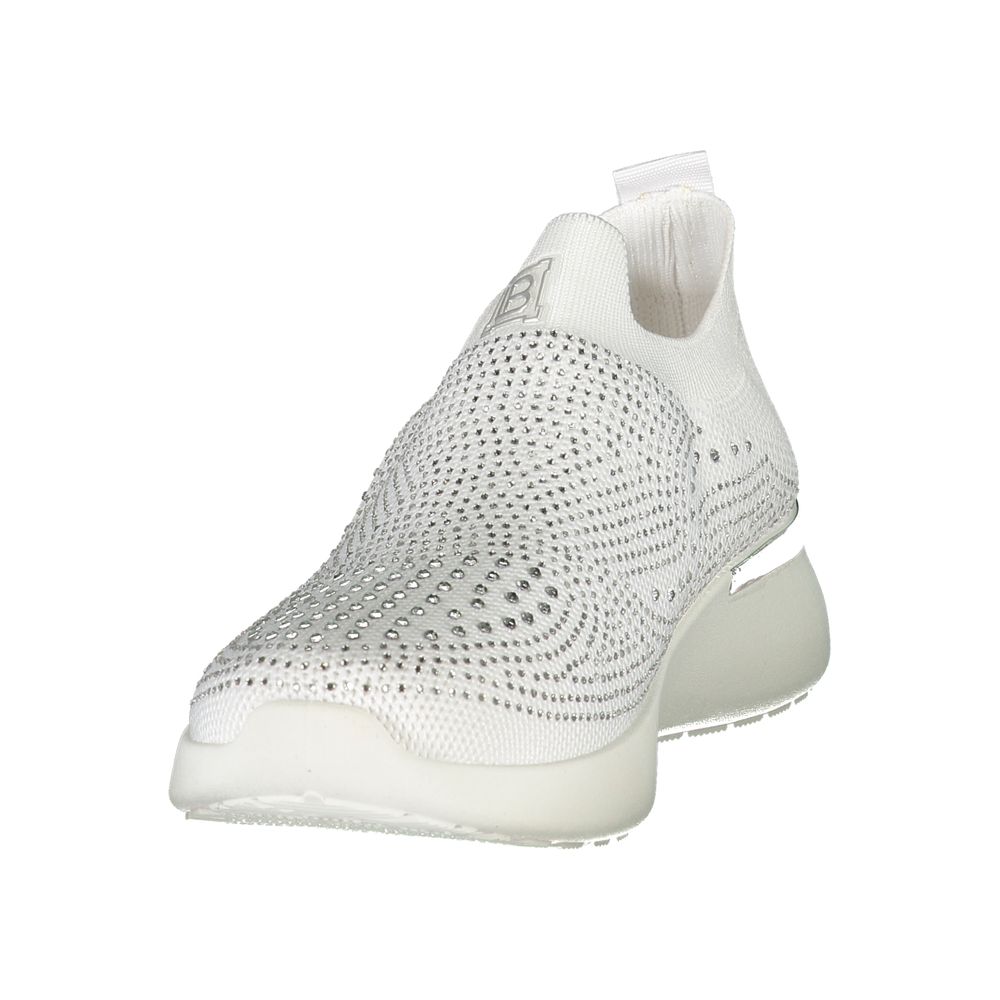 Laura Biagiotti Hvid Polyester Sneaker til kvinder