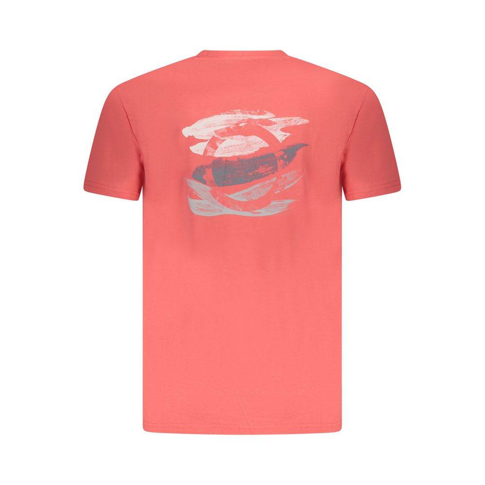 Trussardi Pink Cotton Men T-Shirt - Hilstor