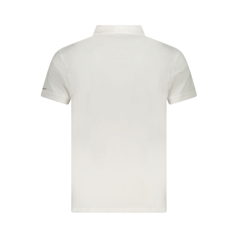 Trussardi hvid bomuld poloshirt til mænd