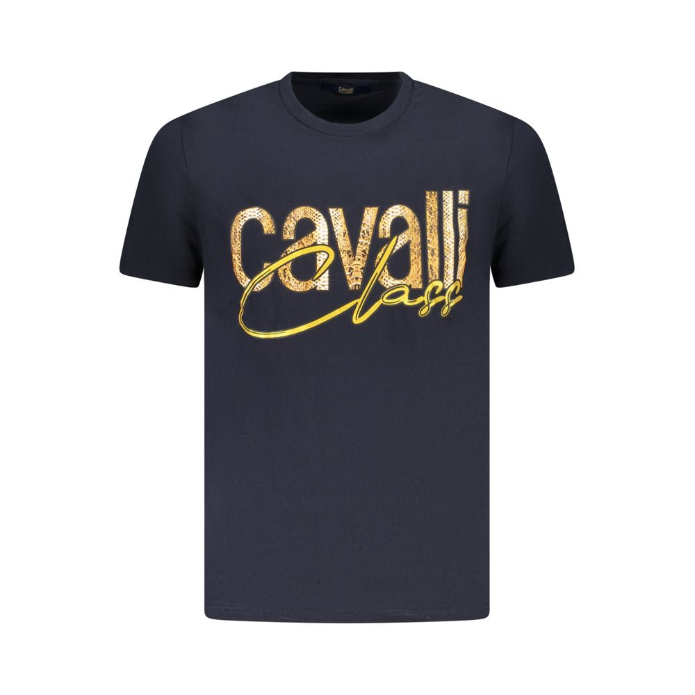 Cavalli klasse blå bomuld herre T-shirt