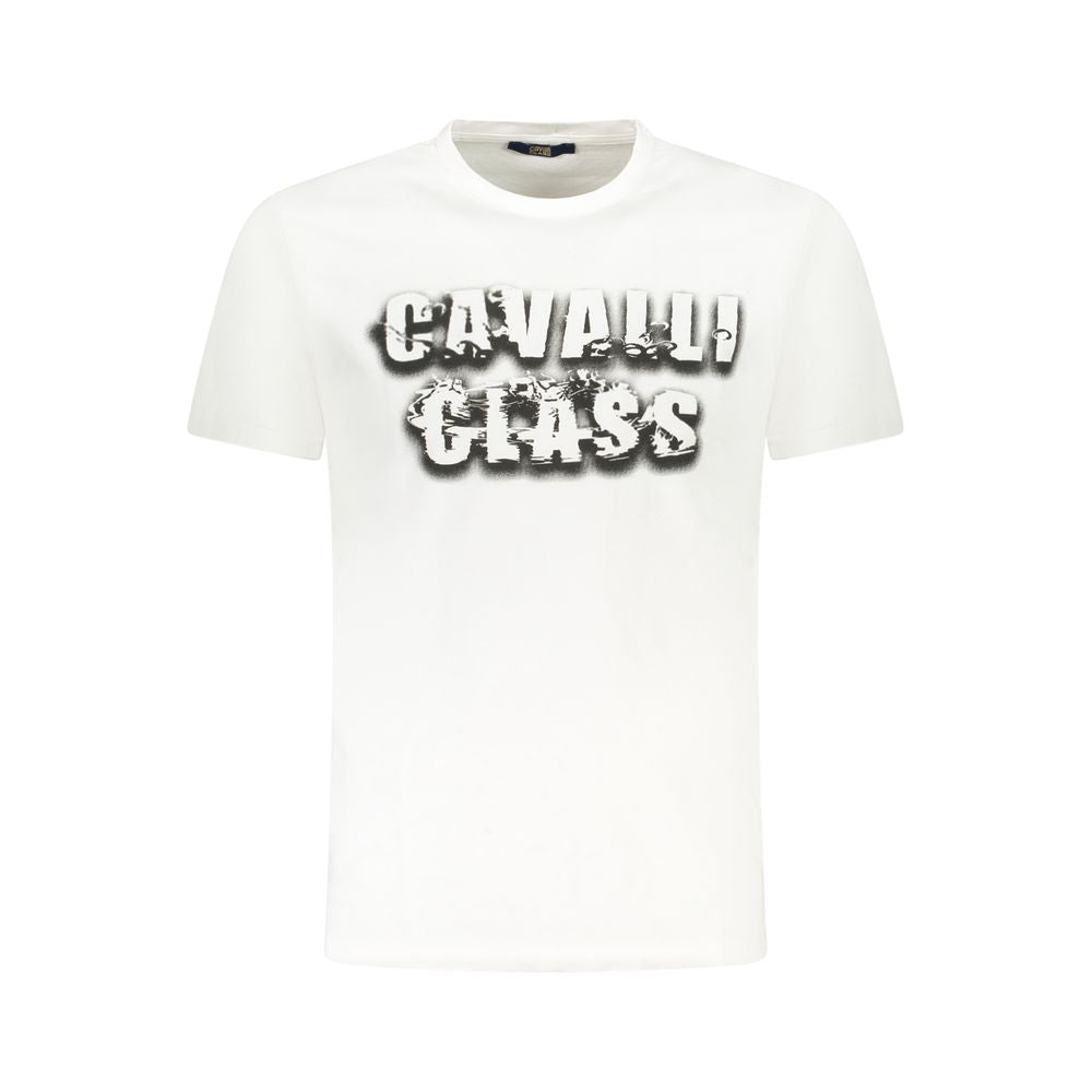 Cavalli klasse hvid bomuld herre T-shirt