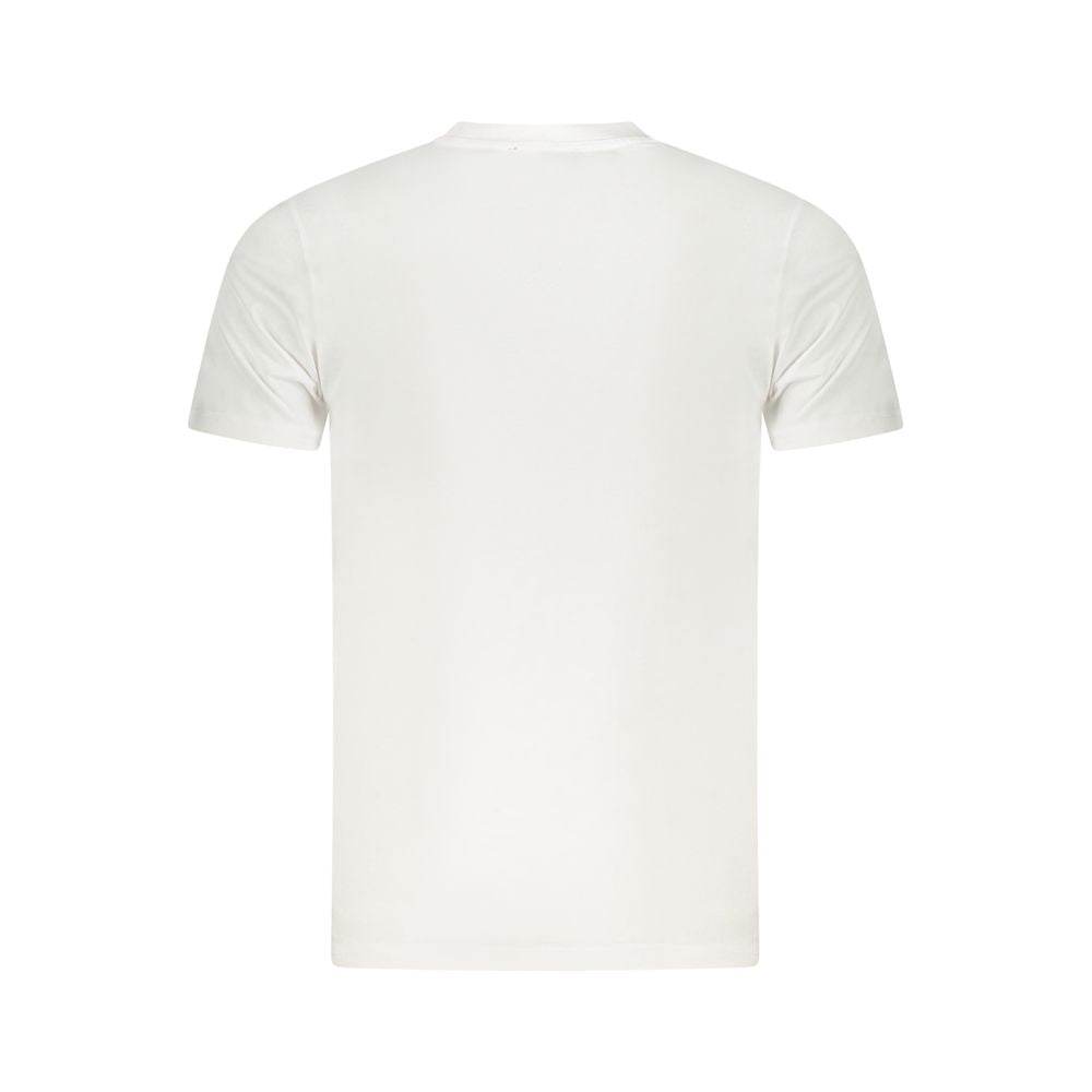 Cavalli Class White Cotton Mens TShirt - Hilstor