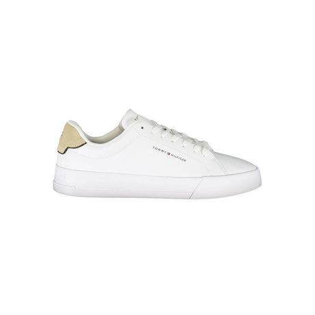 Tommy Hilfiger White Leather Men Sneaker - Hilstor