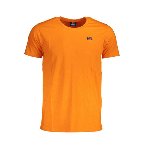 Norway 1963 Orange Cotton Men T-Shirt - Hilstor