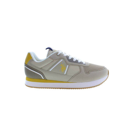 U.S. POLO ASSN. Beige Polyester Men Sneaker - Hilstor