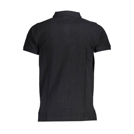 Norway 1963 Black Cotton Men Polo Shirt - Hilstor