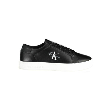Blauer Black Leather Men Sneaker - Hilstor