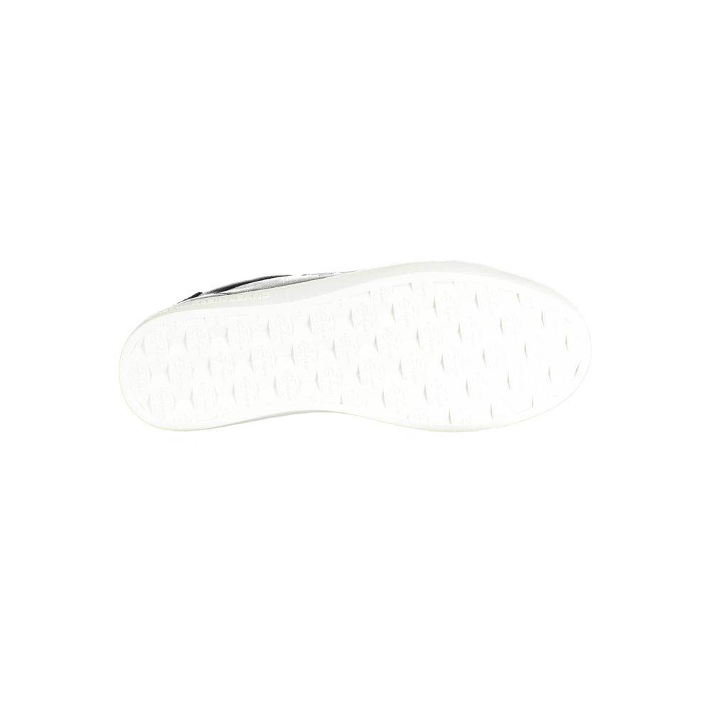 Blauer Black Leather Men Sneaker - Hilstor