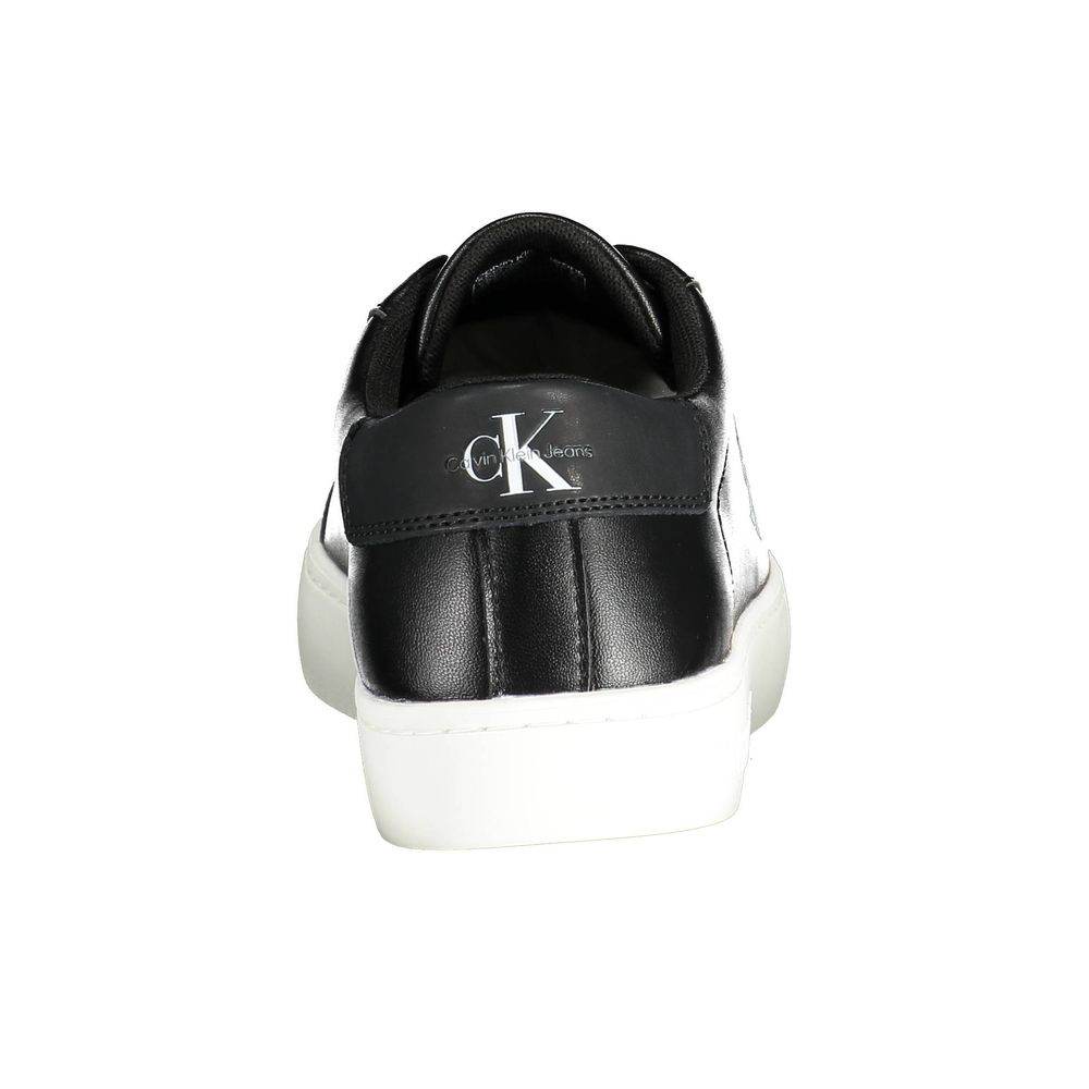 Blauer Black Leather Men Sneaker - Hilstor