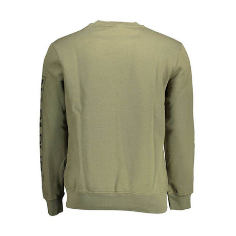Napapijri Green Cotton Men Sweater - Hilstor